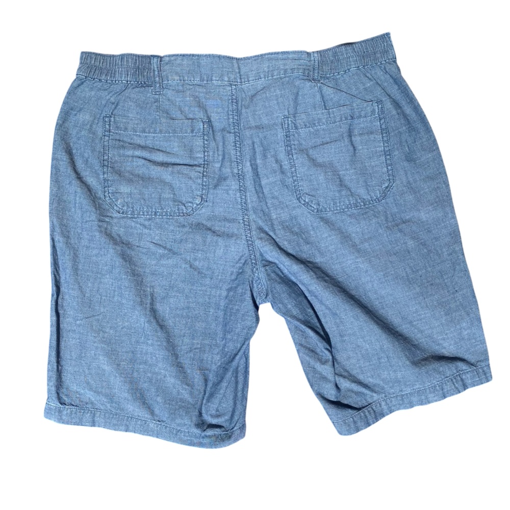 Karen Scott Lightweight Cotton Denim Shorts - Picture 5 of 7
